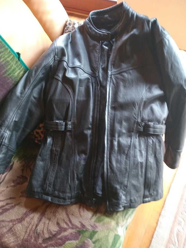 3/4 lange lederen motorjas, motorvest, Kleding | Heren, Ophalen