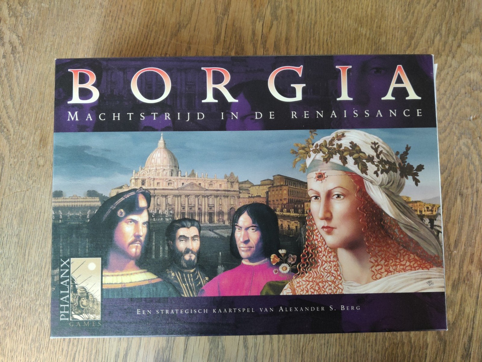 Borgia, Ophalen, Nieuw
