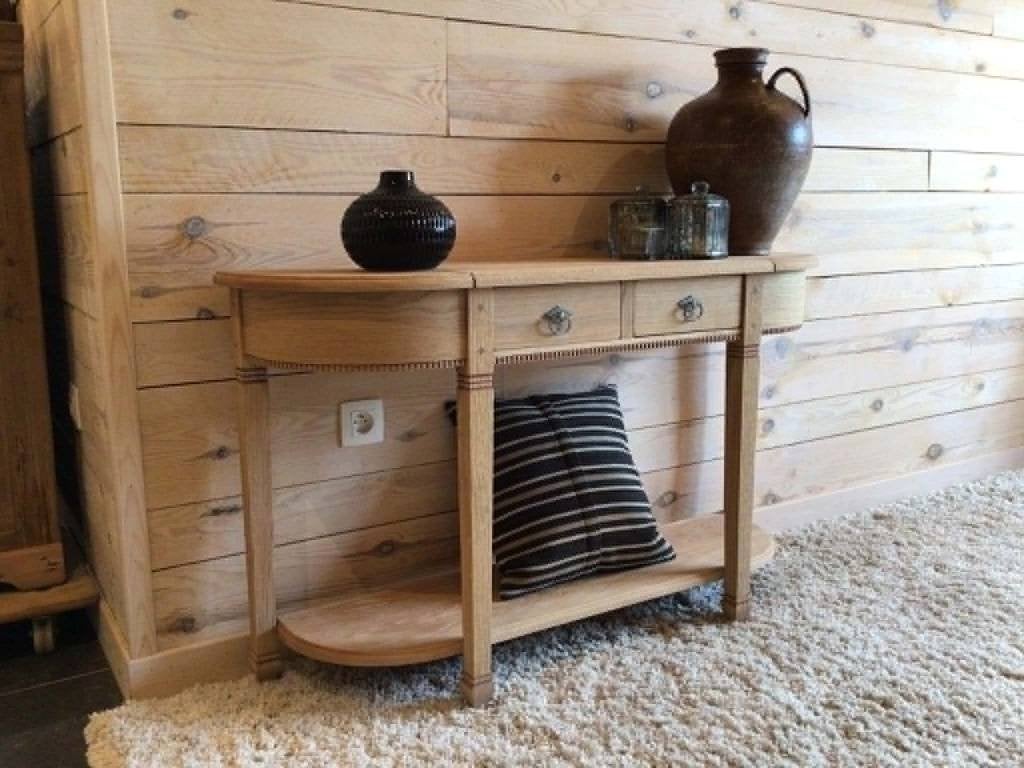 oude eiken sidetable, Ophalen, Landelijk/tijdloos, 100 tot 150 cm, Eikenhout