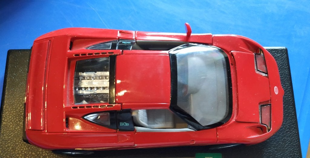 bugatti eb 110 op grote schaal, Ophalen of Verzenden