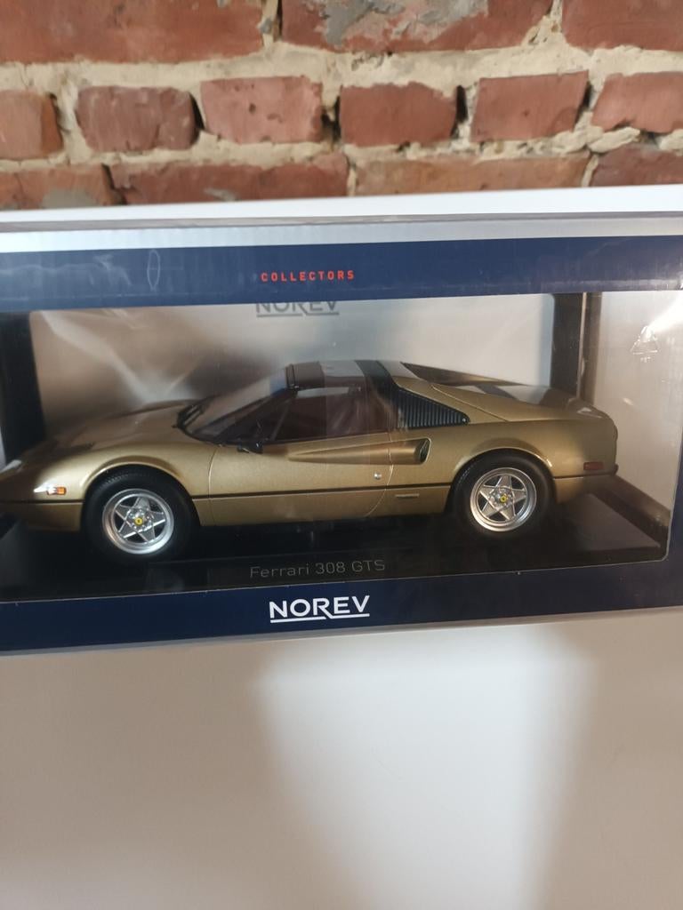 Ferrari 308 gts, schaal, norev gelimiteerd 1000stuks, Ophalen of Verzenden, Norev