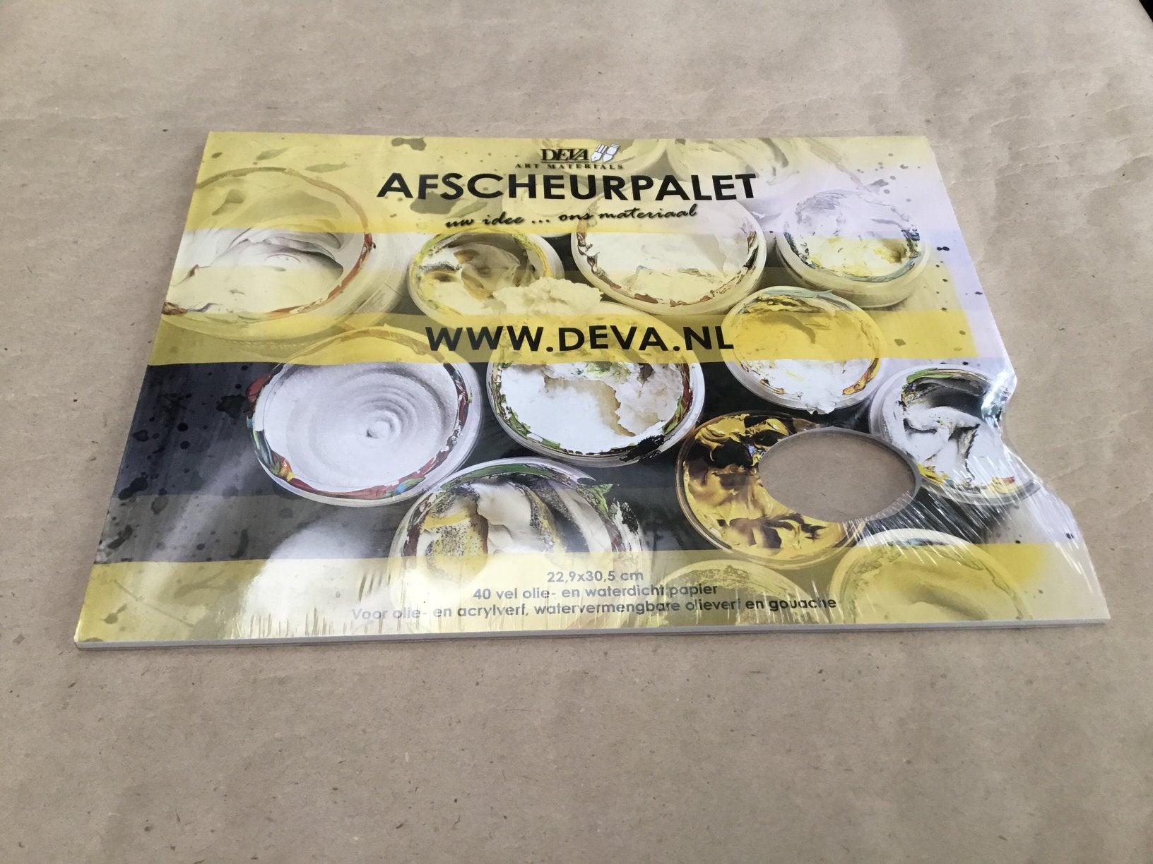 Deva afscheurpalet nieuw, Ophalen of Verzenden, Nieuw, Olieverf