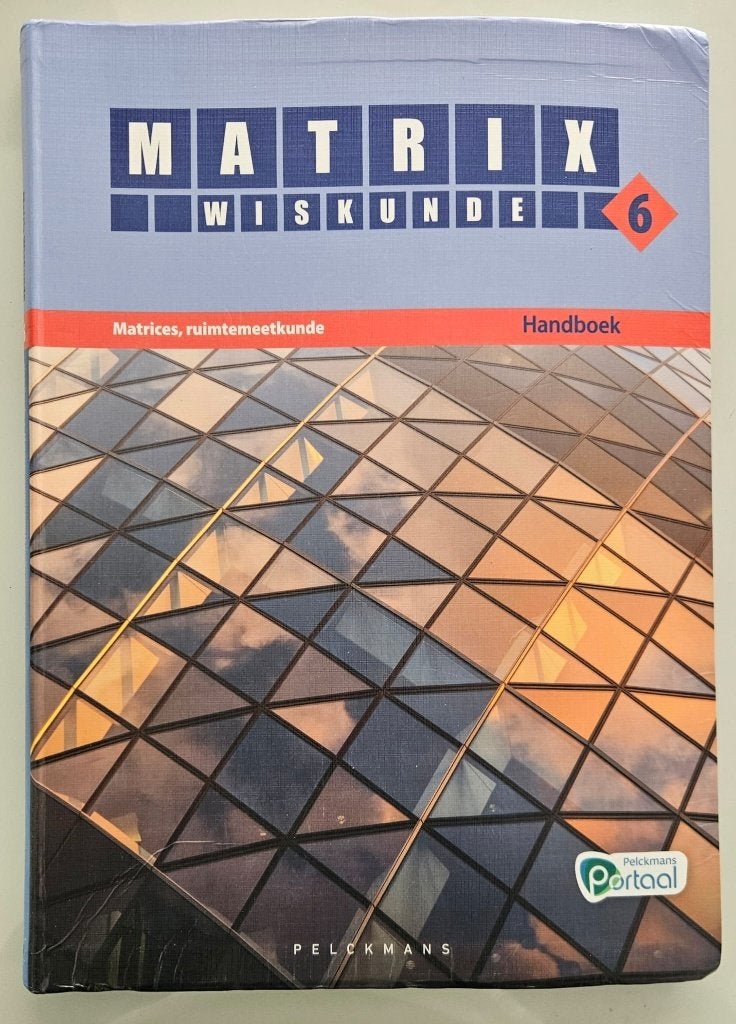 Matrix Wiskunde 6 - Matrices, ruimtemeetkunde, Boeken, Schoolboeken, Ophalen, Gelezen, Wiskunde A