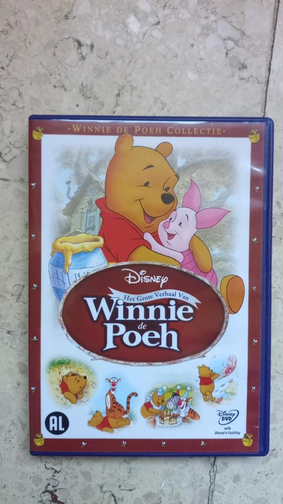 Dvd Het grote verhaal van Winnie de Poeh Dusney, Cd's en Dvd's, Ophalen of Verzenden