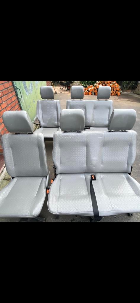 VW Transporter Autozetels grijs, Auto-onderdelen, Ophalen, Volkswagen