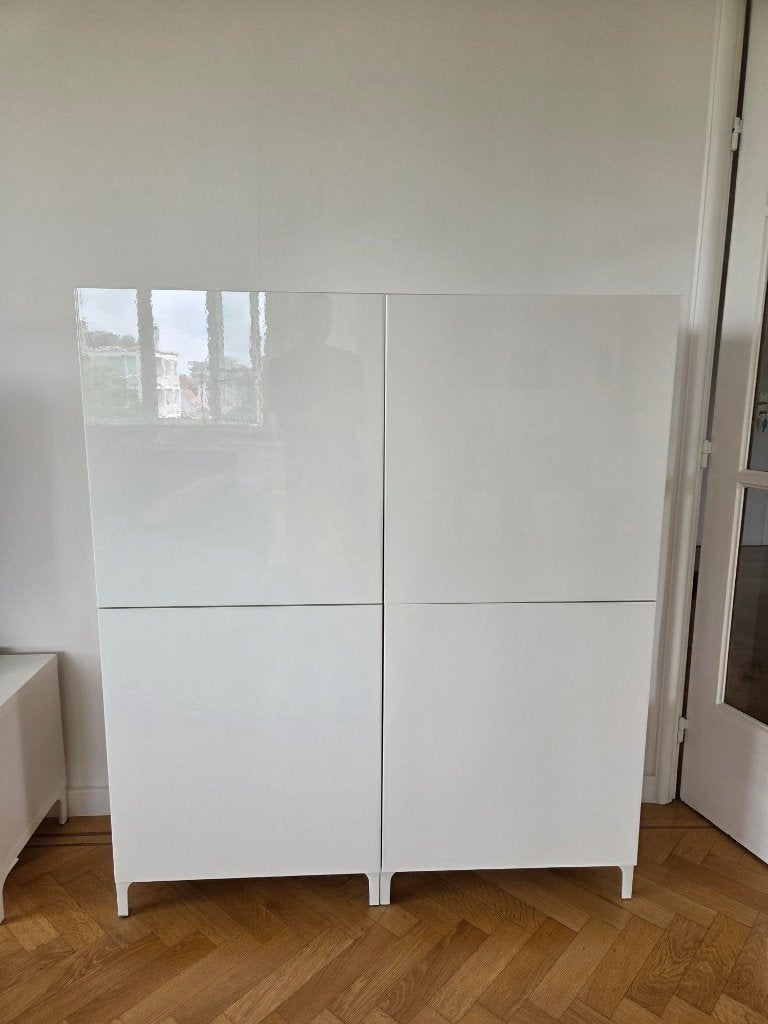 Buffet / Meuble de Rangement IKEA Bestå, 25 à 50 cm, Comme neuf, 100 à 150 cm, Enlèvement