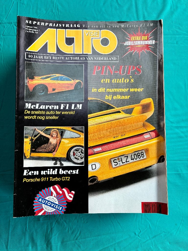Autovisie - complete jaargang 1996, Boeken, Ophalen of Verzenden, Gelezen