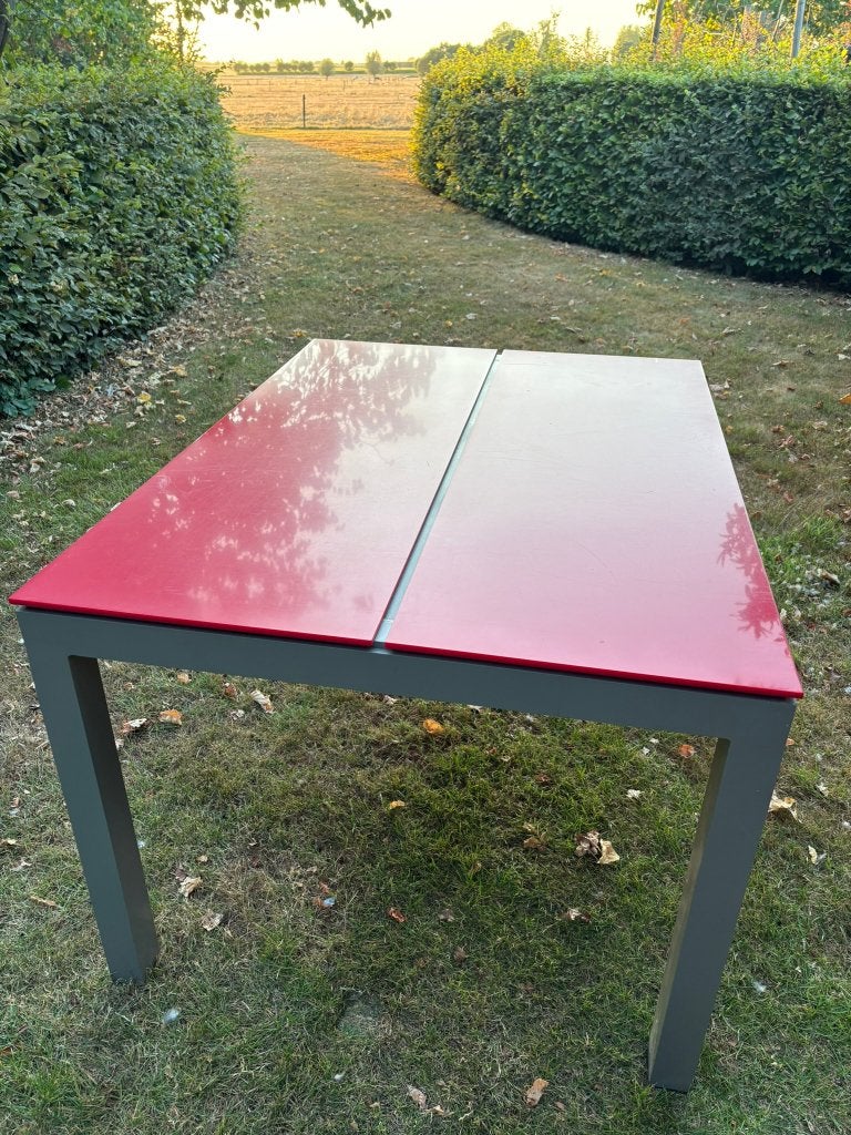 tuintafel (aluminium), Ophalen, Gebruikt, Rechthoekig, Aluminium