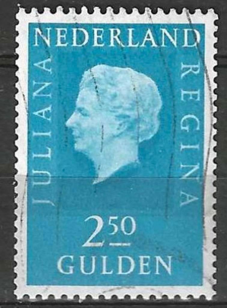 Pays-Bas 1969/1971 - Yvert 885 - Reine Juliana (ST), Envoi, Affranchi