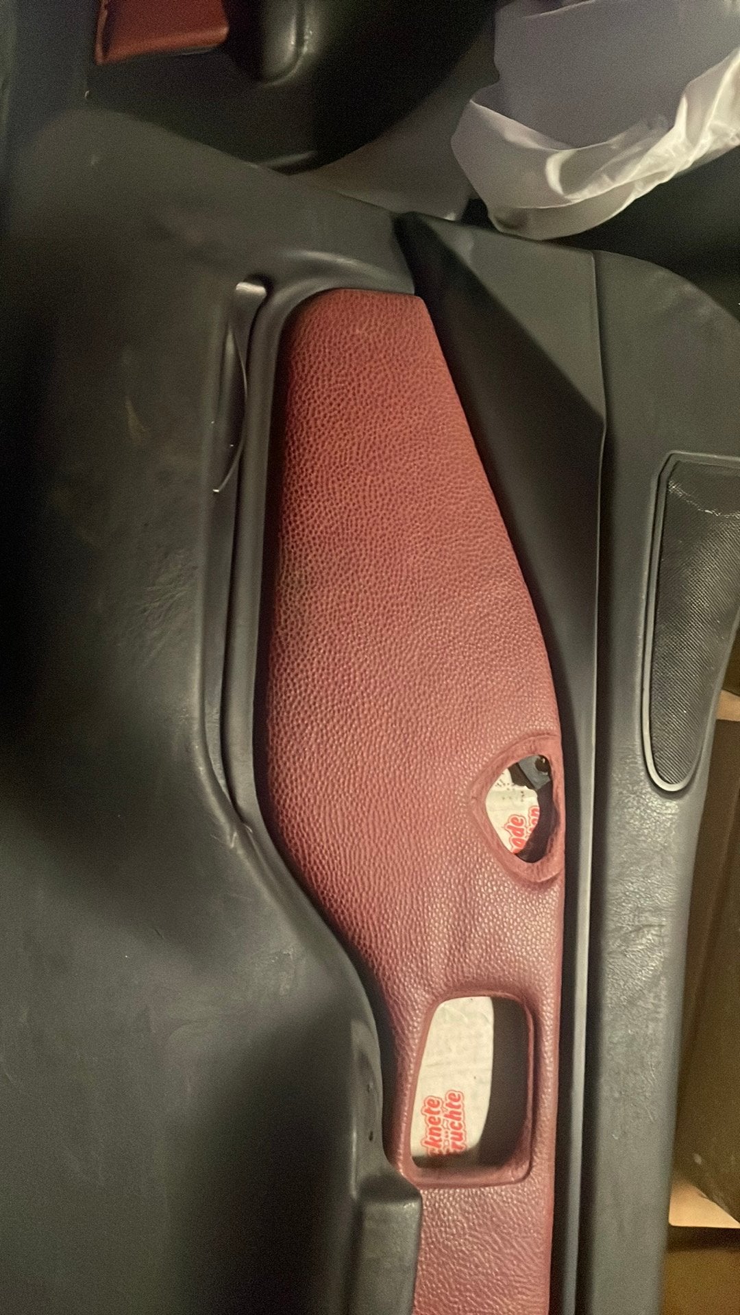 BMW z3 deurpanelen zwart/rood, Ophalen, BMW