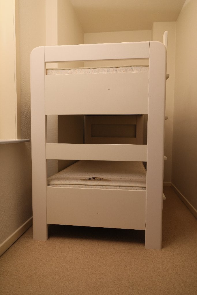 stapelbed, Ophalen, 100 cm, Eenpersoons, Minder dan 160 cm