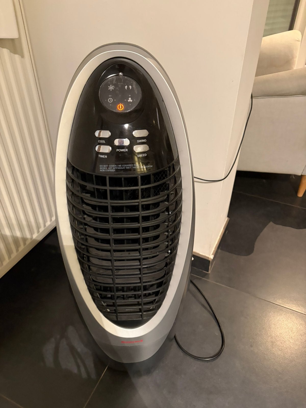 Mobiele airco met water, Ophalen, Gebruikt, Mobiele airco