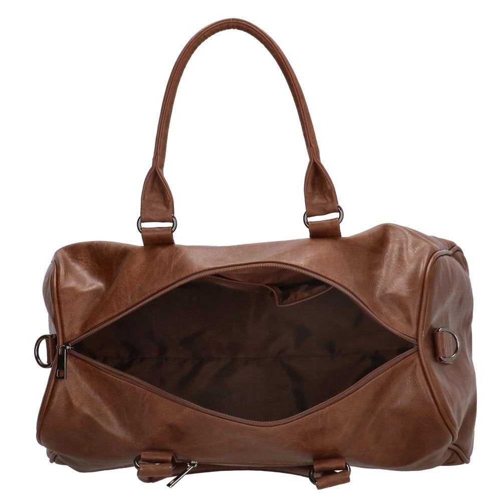Jack Milles weekendtas donderbruin, Handtassen en Accessoires, 40 tot 60 cm, 20 tot 30 cm, Bruin, Minder dan 35 cm