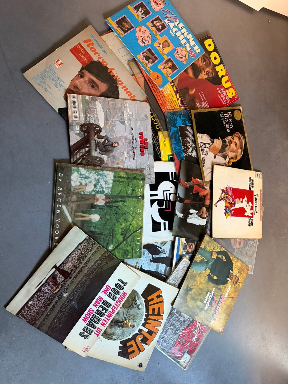 27 vinylplaten in één lot – ELO, Bangles, Louis Armstrong,…, Boeken, Ophalen, Gelezen