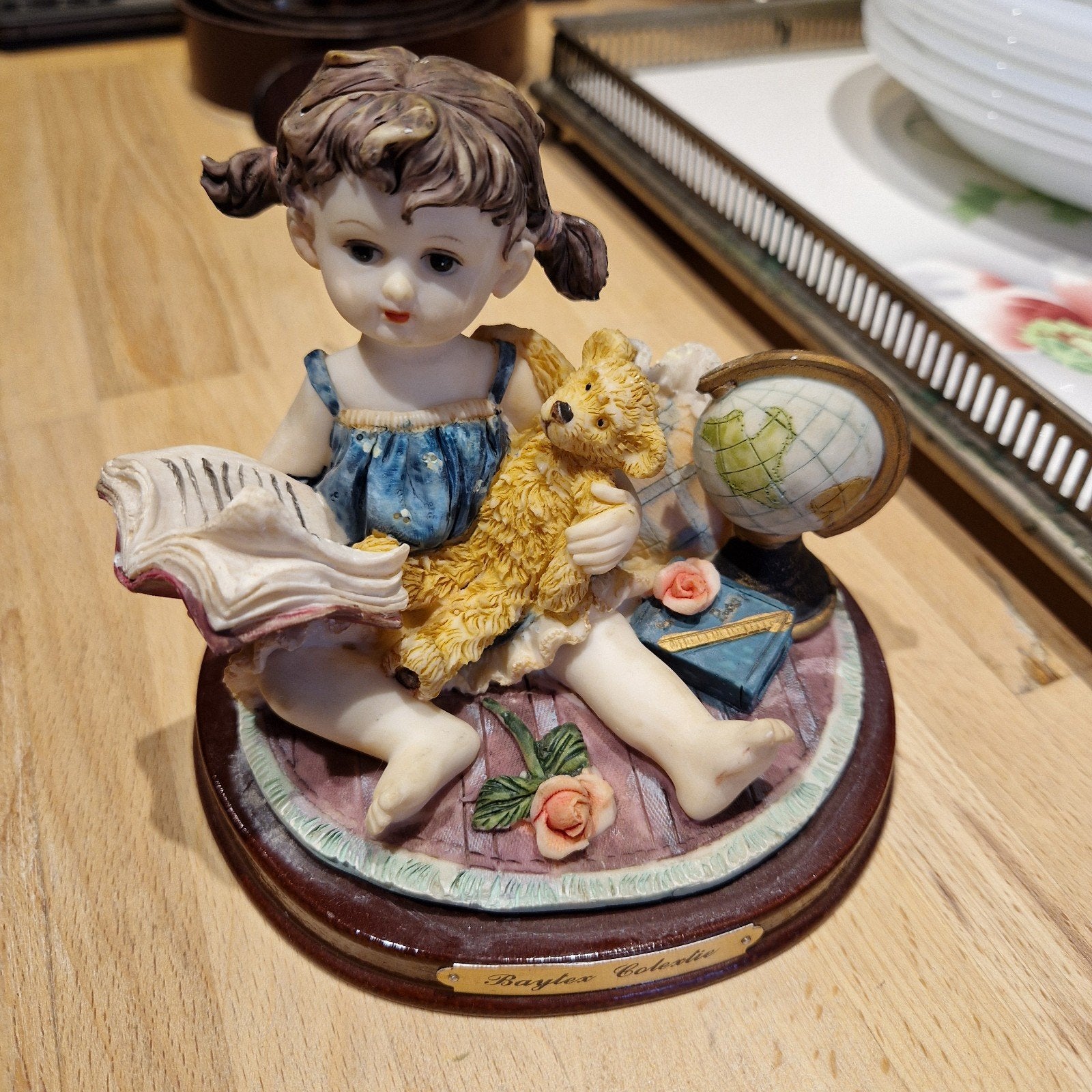 figurine sur socle enbois Baytex Colextie, Enlèvement ou Envoi