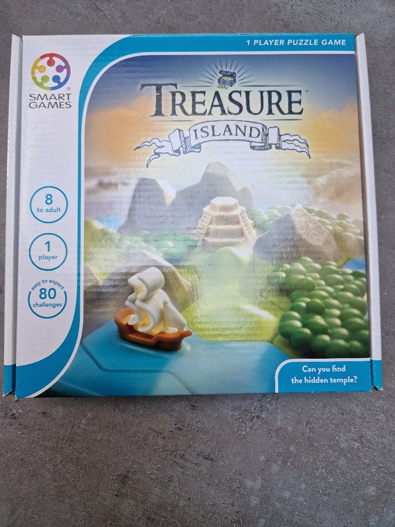 SmartGames - Treasure Island, Ophalen, Zo goed als nieuw, Smartgames