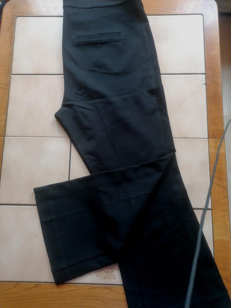 Stretch geklede Broek mt XL, Ophalen of Verzenden, Maat 46/48 (XL) of groter, Zwart