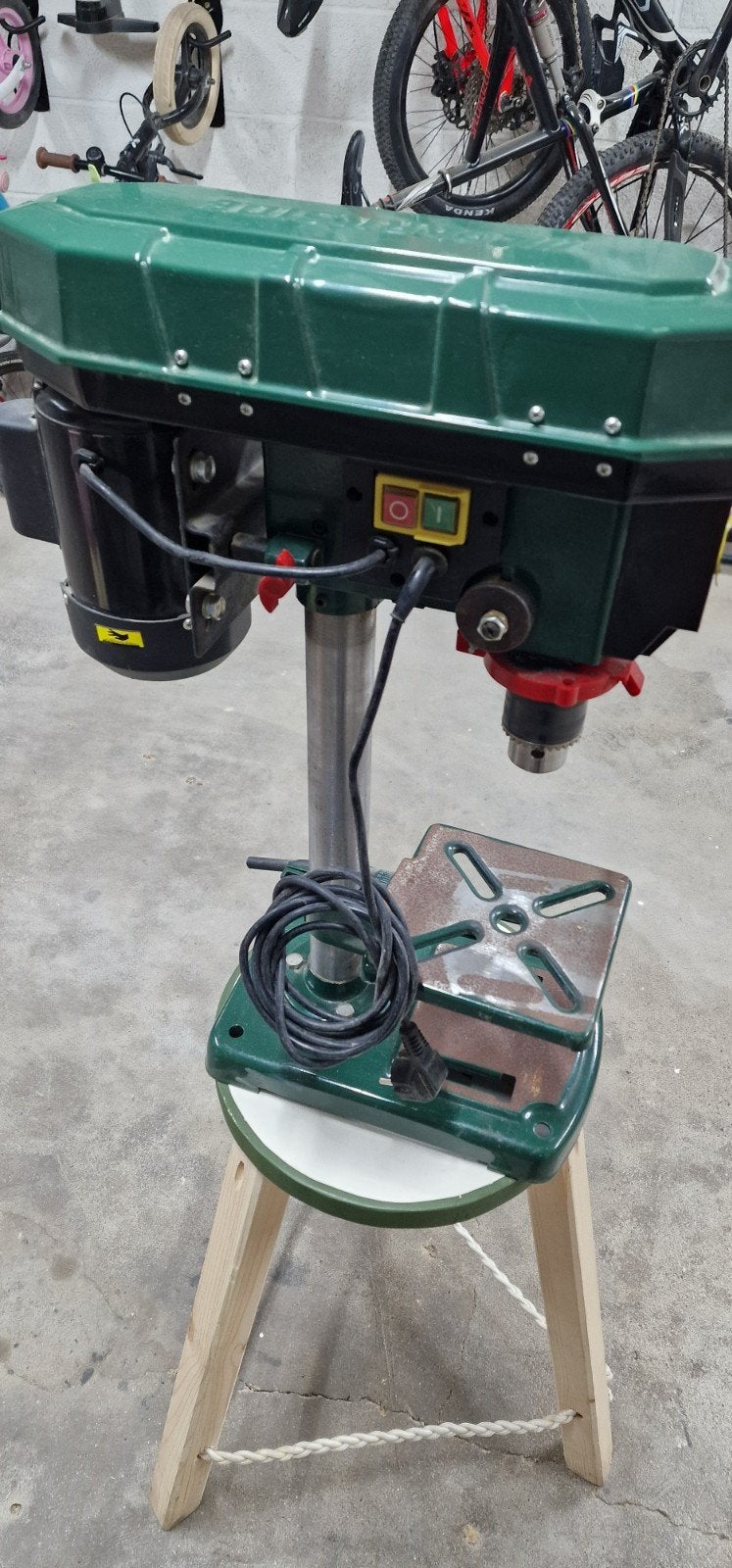 Perceuse à colonne PARKSIDE PTBM 500 D4 – 500 W – Très bon é, Enlèvement