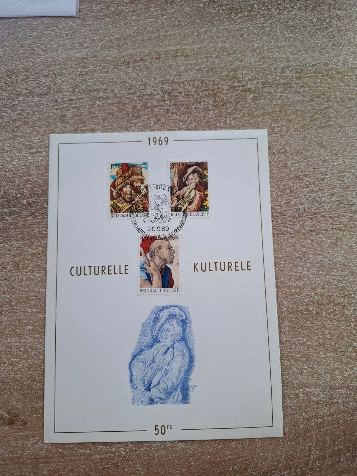 Postzegelverzameling, Ophalen