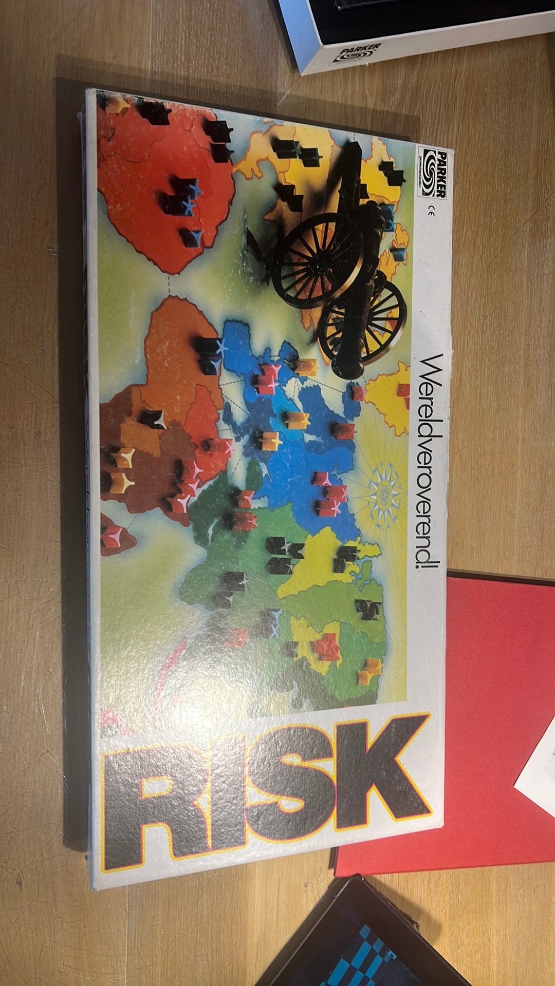 Risk witte doos, Verzenden, Zo goed als nieuw