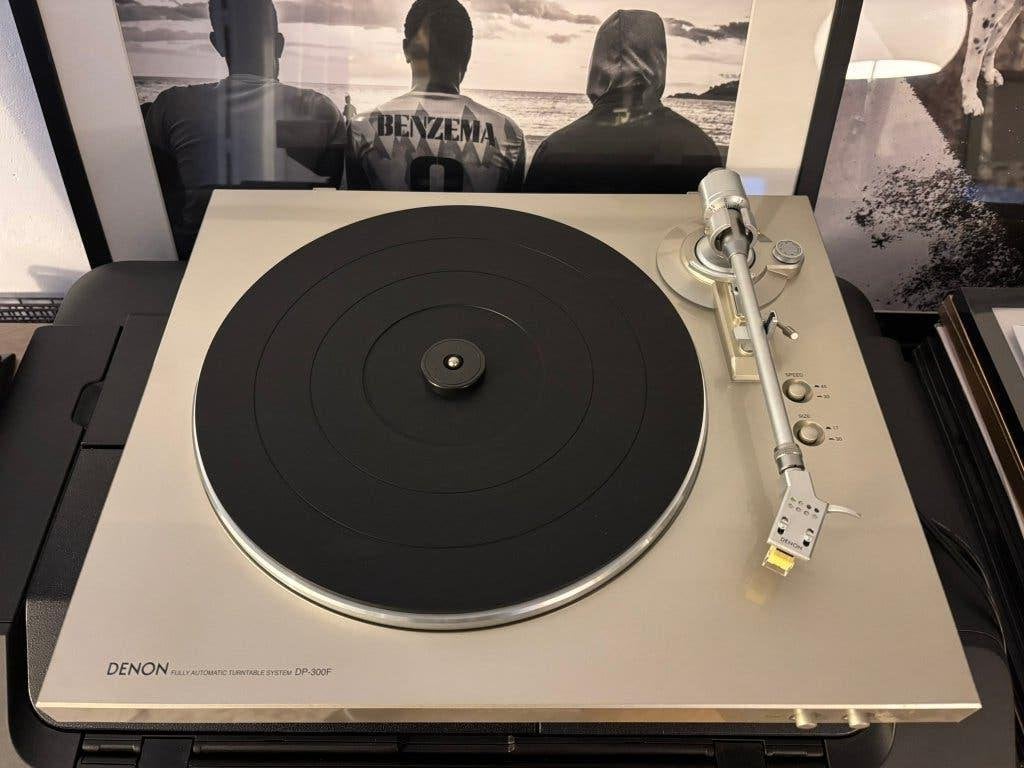 Platine DENON DP300F argent, Enlèvement, Utilisé, Platine, Denon