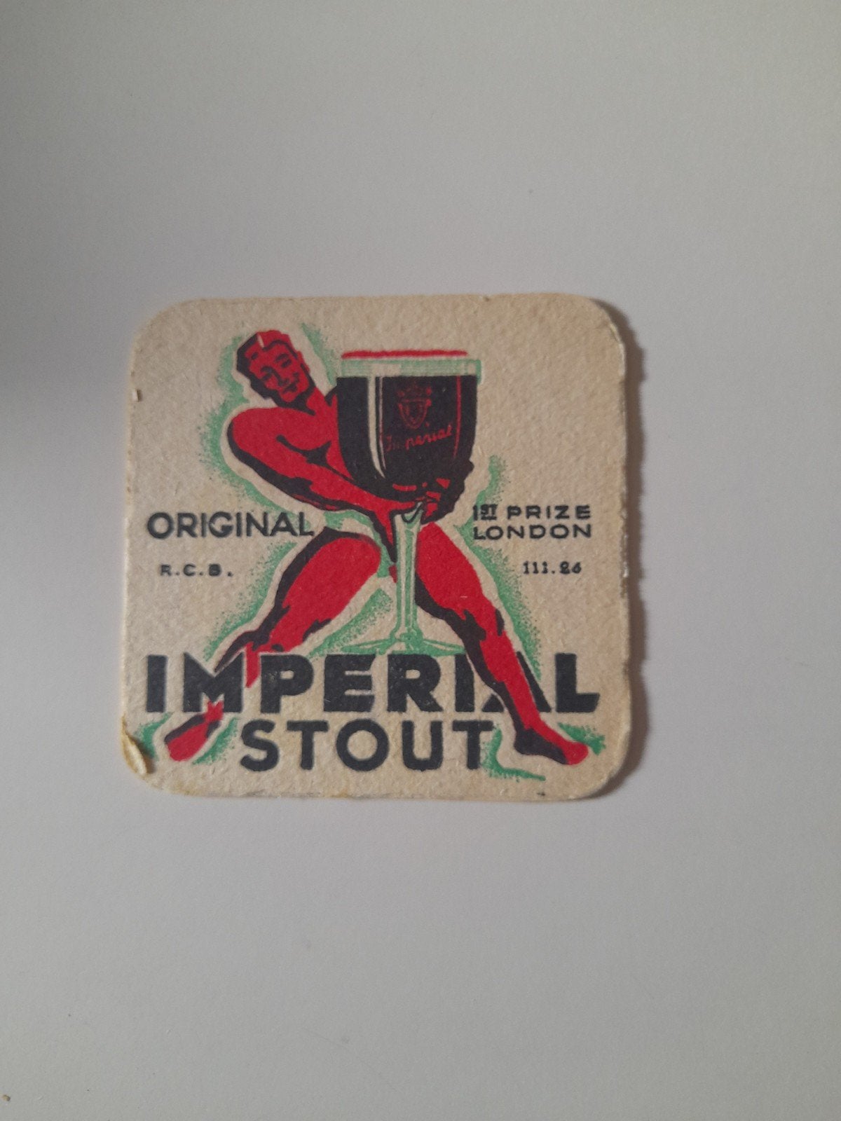 bierviltje imperial stout, Verzamelen, Biermerken, Ophalen of Verzenden