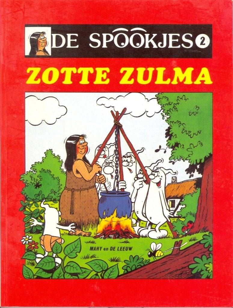 Verzameling strips De Spookjes., Meerdere stripboeken, Ophalen of Verzenden, Gelezen