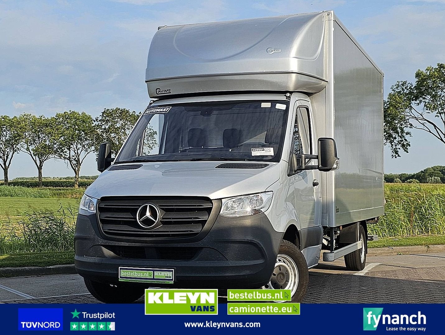 Mercedes-Benz SPRINTER 317 Bakwagen Laadklep!, Argent ou Gris, Achat, Entreprise, Mercedes-Benz