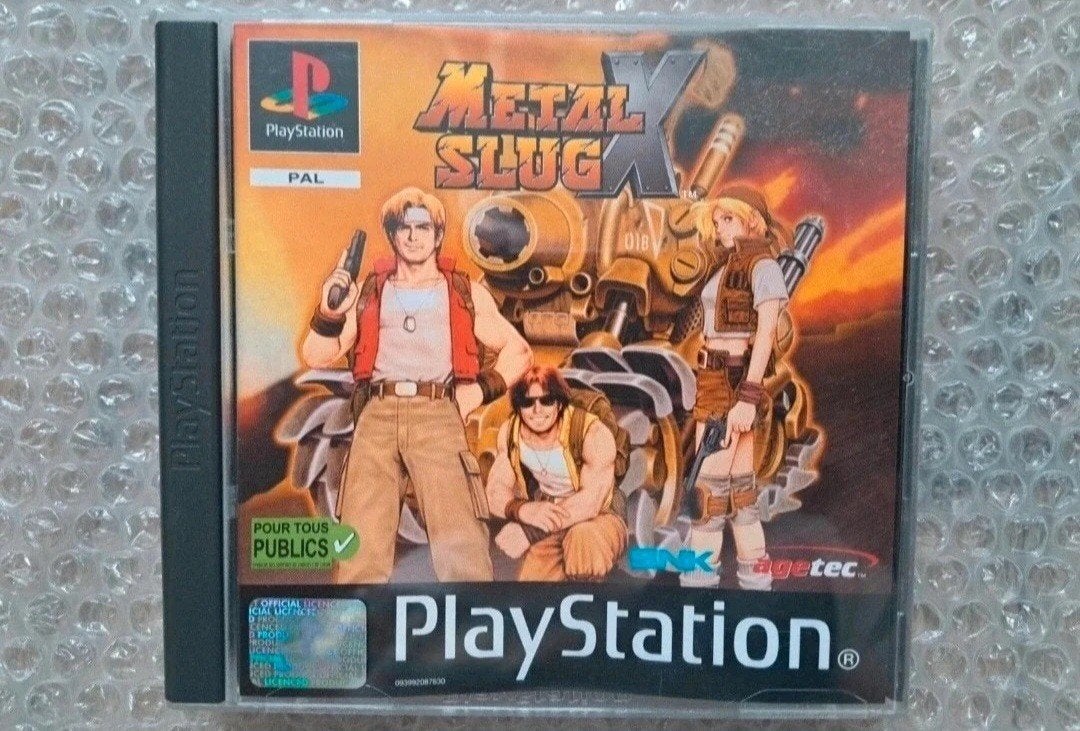 Metal Slug X (Sony Playstation 1 PAL), Consoles de jeu & Jeux vidéo, Enlèvement