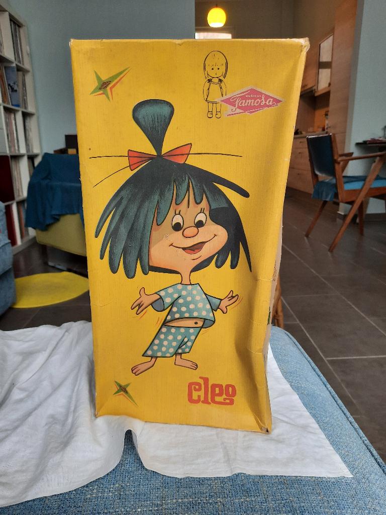 Poupée CLEO Espagne Vintage avec boite, Ophalen, Gebruikt, Pop