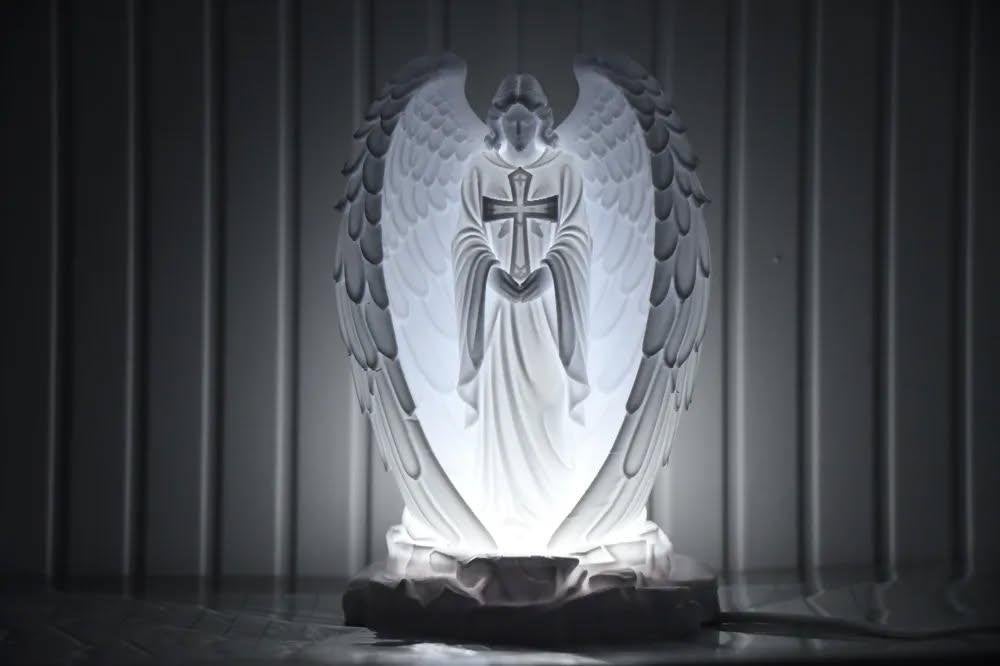 lampe ange, Collections, Neuf, Enlèvement ou Envoi, PIERREQUIN PIETERS, Le_monde_en_3D@outlook.fr