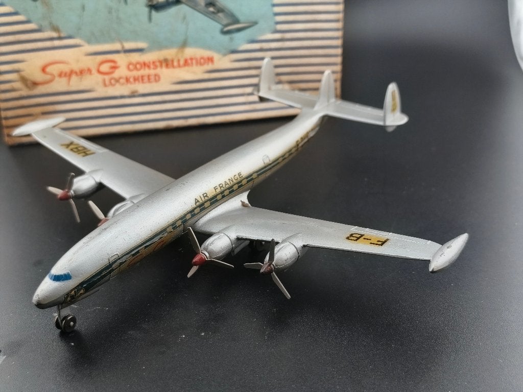 DINKY TOYS FRANCE SUPER G CONSTELLATION AVION REF 60C, Enlèvement ou Envoi, Utilisé, Autres types, Dinky Toys