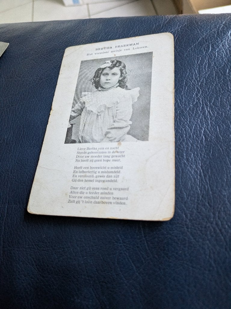 Bertha Braekman, Verzamelen, Ophalen of Verzenden, Ongelopen, Sterren en Beroemdheden