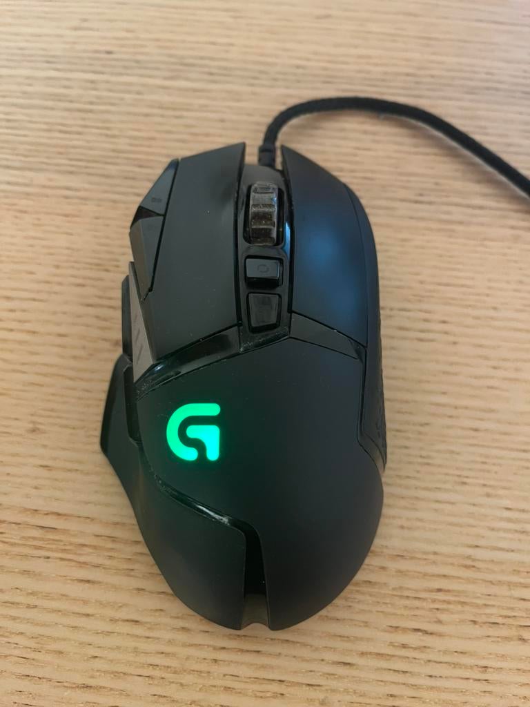 Souris logitech à led, Informatique & Logiciels, Souris, Souris, Enlèvement, Utilisé, Droitier