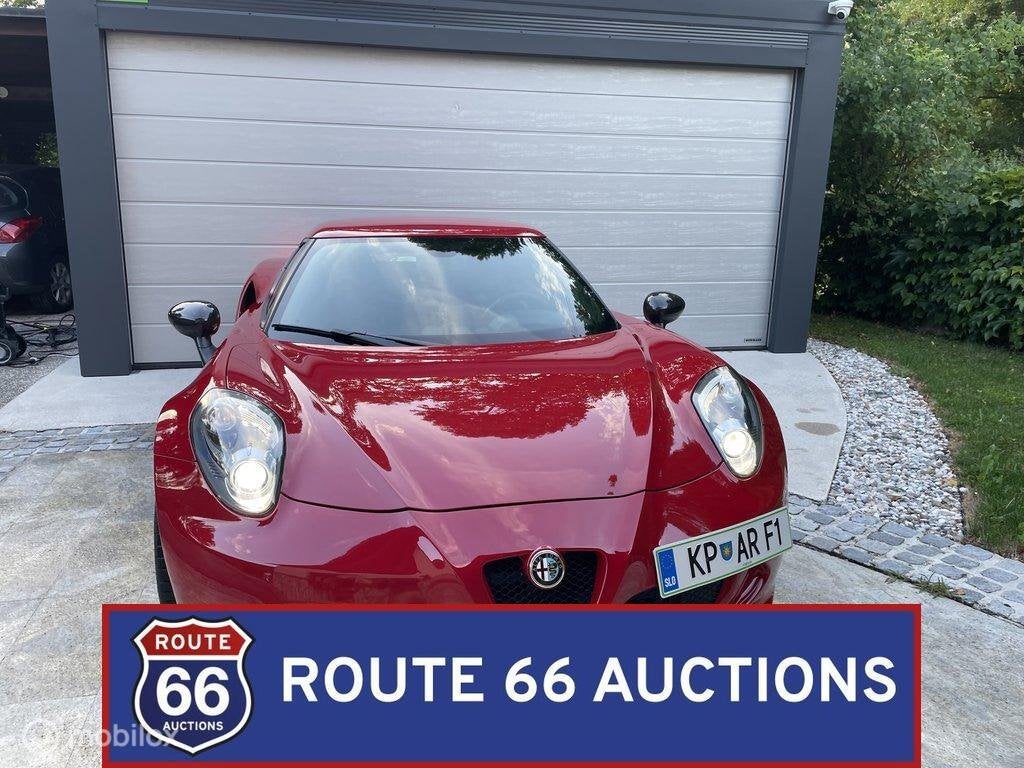 Alfa Romeo 4C | 2015 | Route 66 Auctions, Achat, Entreprise, Boîte manuelle, Autre carrosserie