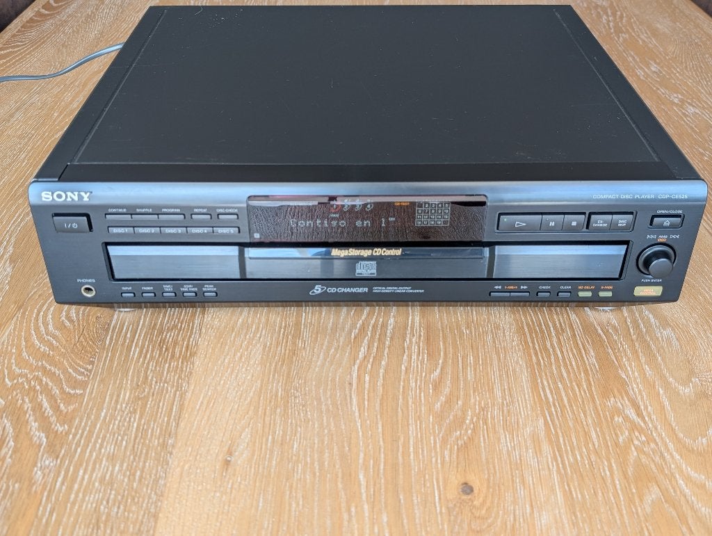 Sony CDP-CE525 CD-Speler, Enlèvement ou Envoi, Sony, Changeur