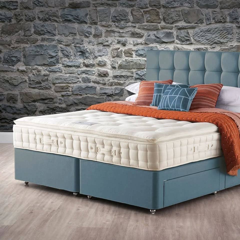Bed met matras – Cash bij levering, Verzenden, Nieuw, Tweepersoons, Zwart