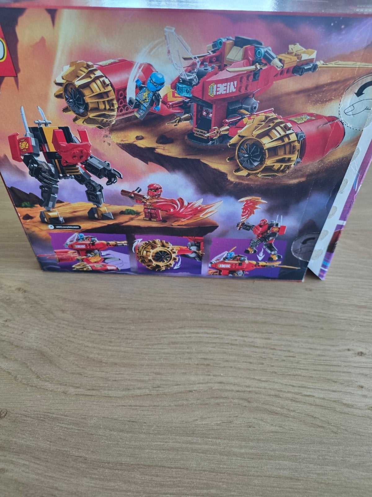 Titel: LEGO Ninjago 71830 Kai's Mechastormvoertuig - Dragons, Enlèvement ou Envoi