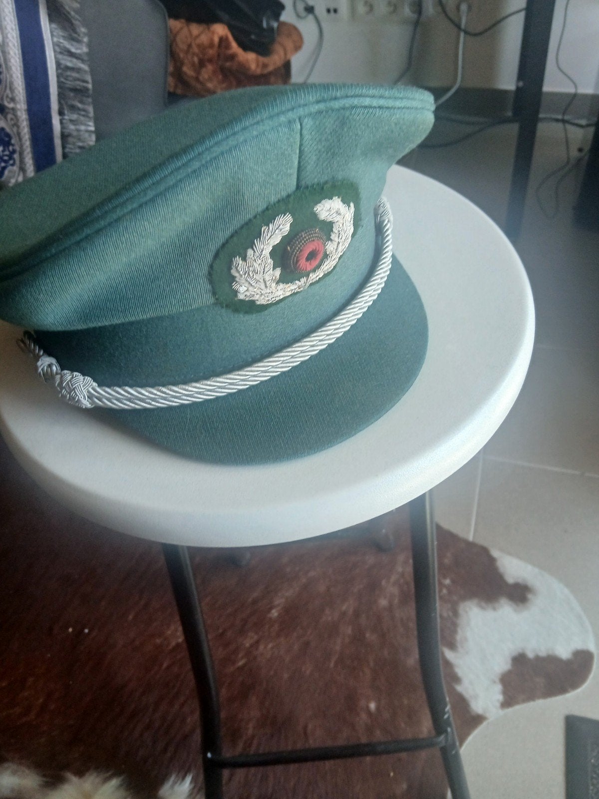 officiers- of onderofficierspet duitse leger 1979, Verzamelen, Militaria | Algemeen, Ophalen, Landmacht, Helm of Baret