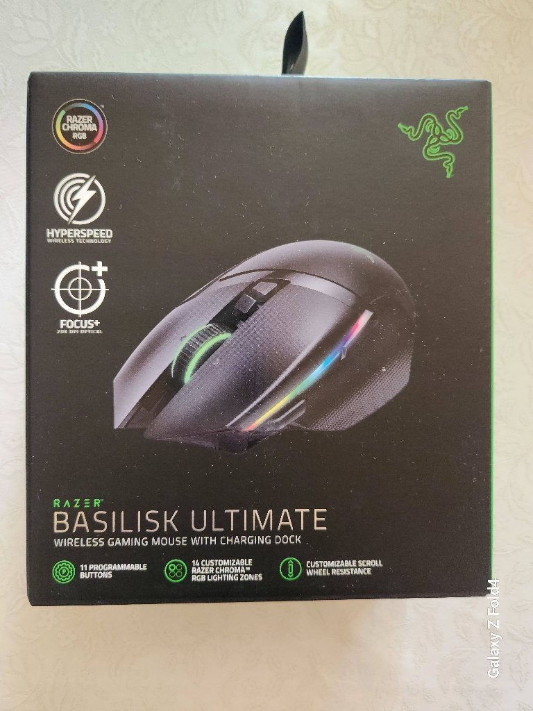 Souris Razer Basilisk Ultimate, Souris, Enlèvement ou Envoi, Droitier, Utilisé