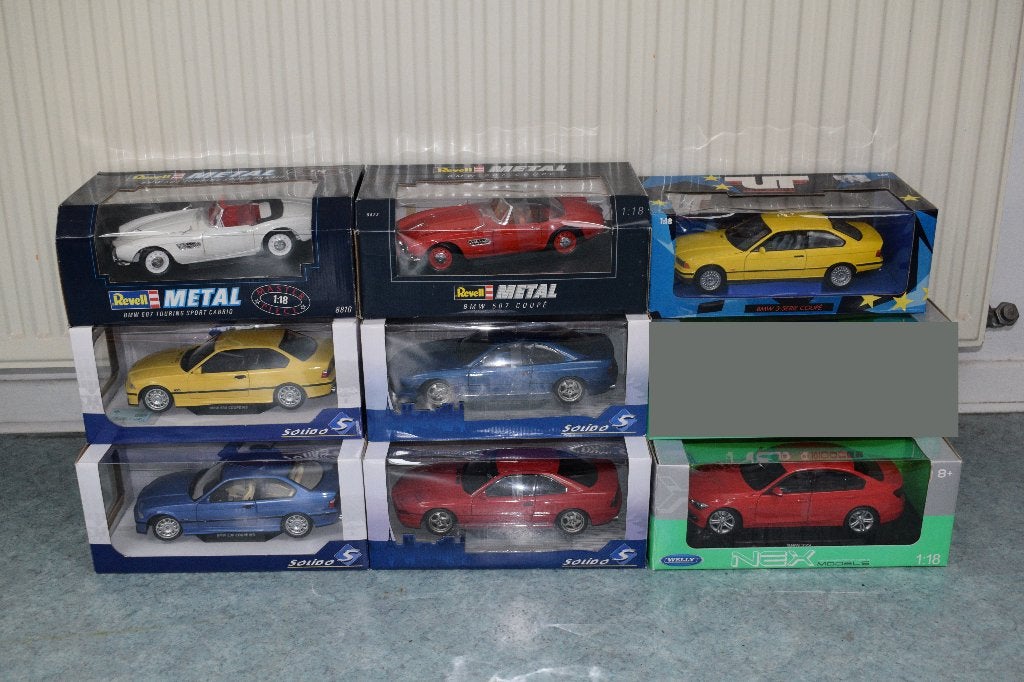 8 miniatures automobile BMW 1:18 neuf, Enlèvement ou Envoi, Neuf, Revell