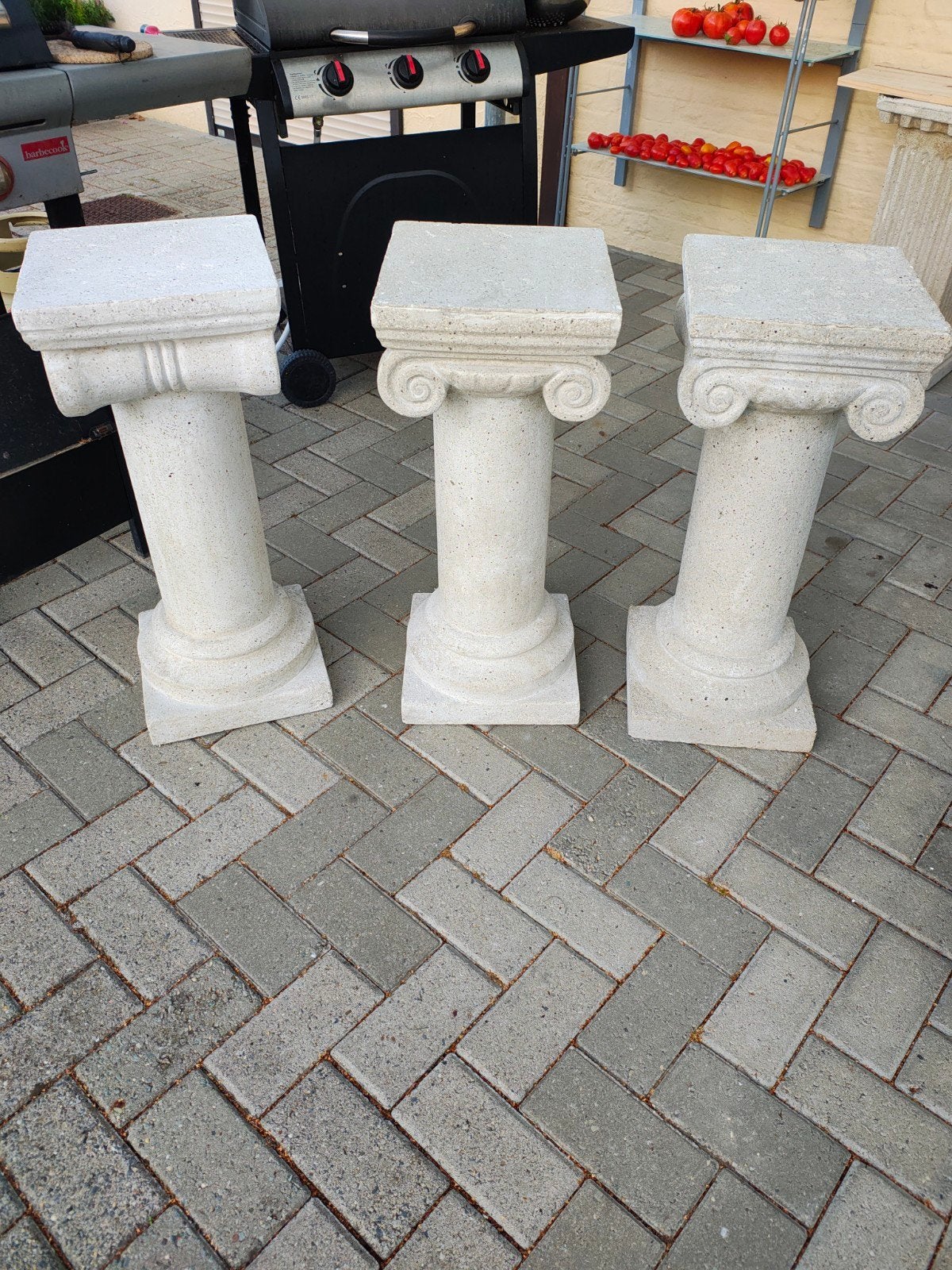 colonne décoratives style ionique, Enlèvement, Comme neuf