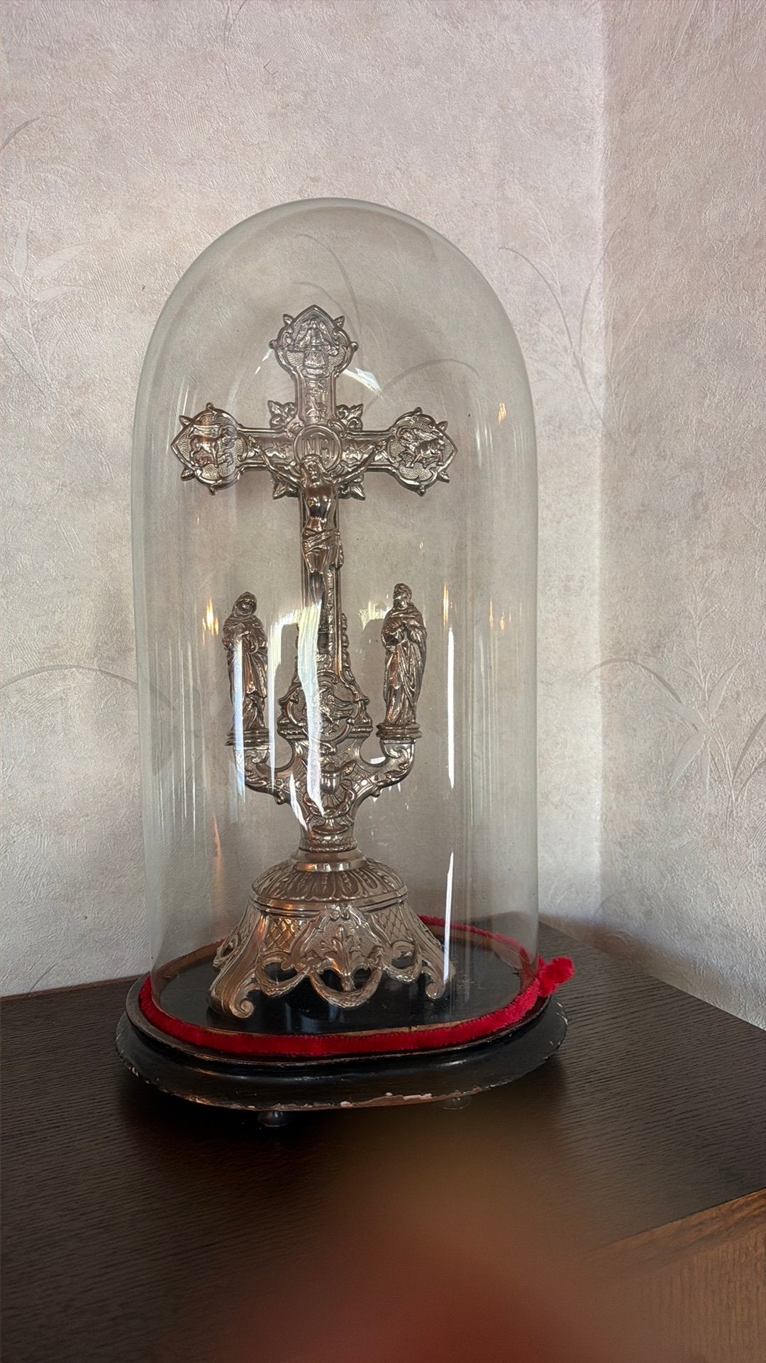 Stulp avec croix en argent, Enlèvement, Utilisé, Image, Christianisme | Catholique