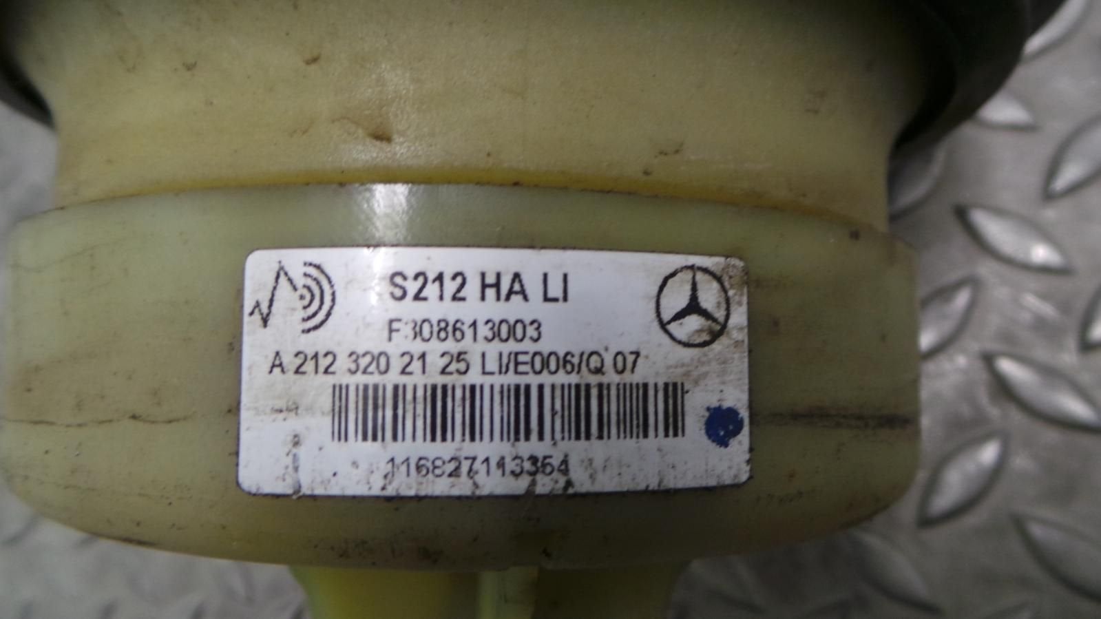 MERCEDES E CLASS 220CDI AVANTGARDE VEER BALG (LUCHT) ACHTER, Ophalen of Verzenden, Gebruikt, ARN erkend