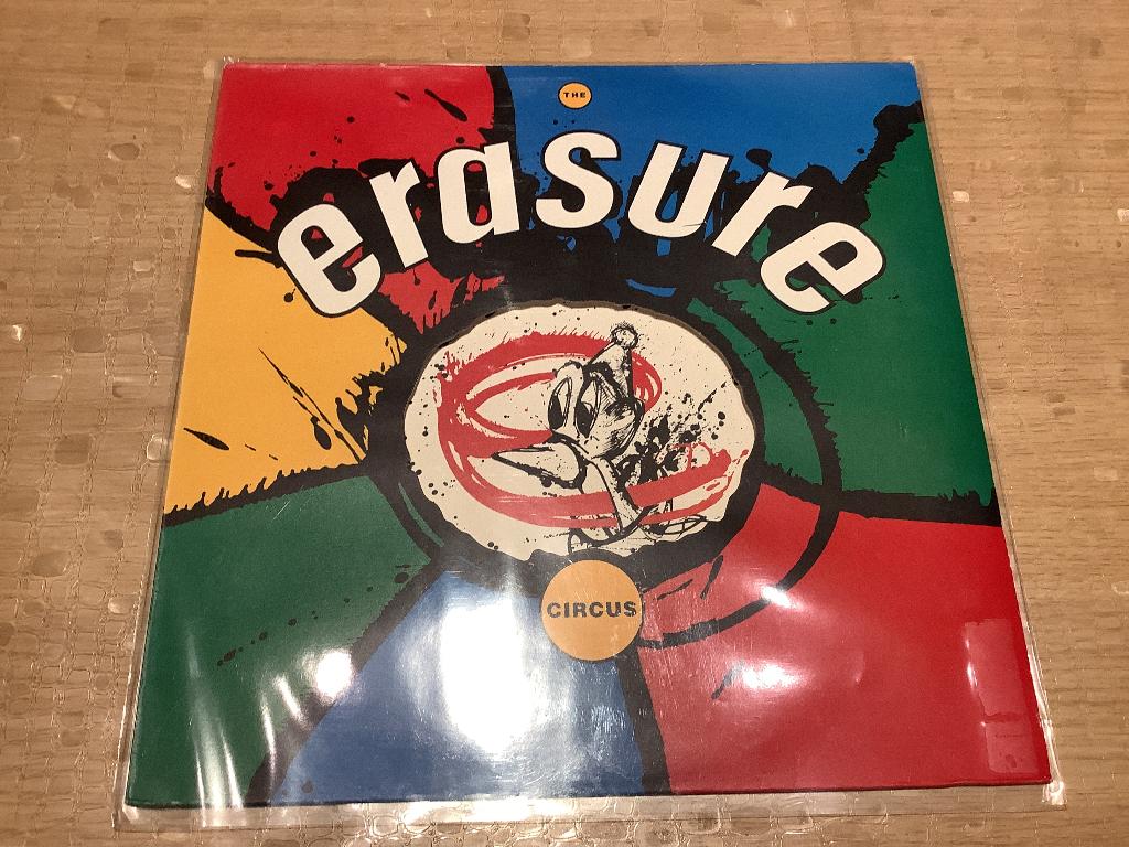 Disque vinyles 33 tours album de erasure, Enlèvement, Comme neuf, 12 pouces
