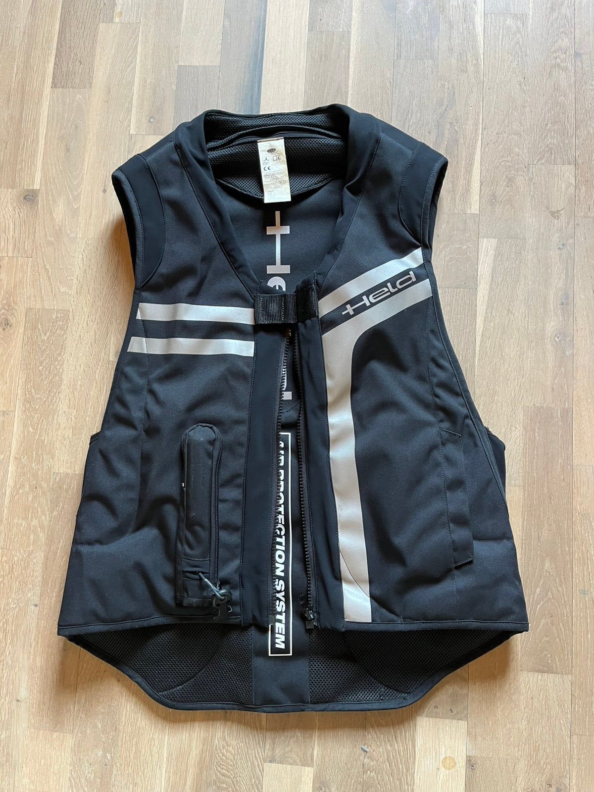 HELD Air Vest II Zwart XL, Motoren, Kleding | Motorkleding, Ophalen, Tweedehands, Heren, Jas | textiel