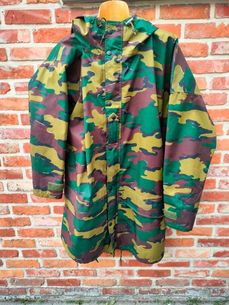 Regenvest Seyntex Belgisch leger, Verzamelen, Militaria | Algemeen, Ophalen of Verzenden, Landmacht, Kleding of Schoenen
