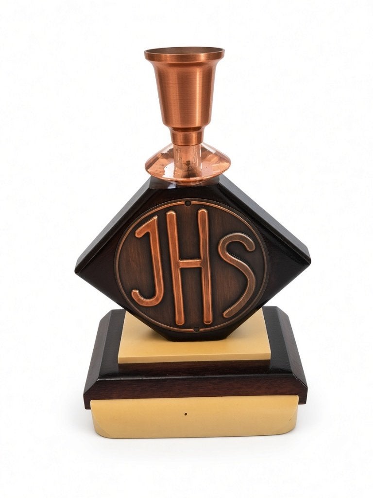 JHS kaarsenhouder, Ophalen of Verzenden