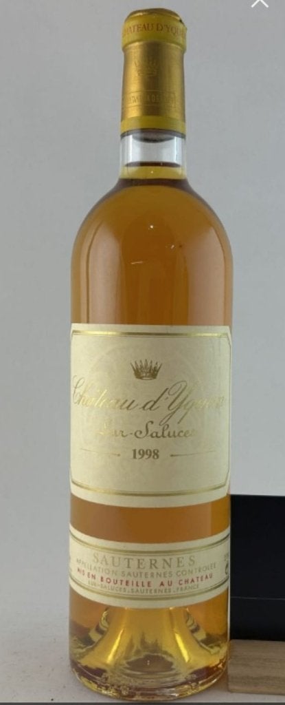 Yquem 1998, Collections, Enlèvement