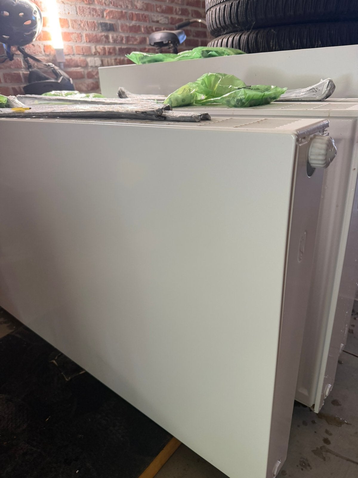 5 x paneelradiator met vlakke plaat Van Marcke prijs/stuk, Bricolage & Construction, Chauffage & Radiateurs, Neuf, Radiateur, Enlèvement